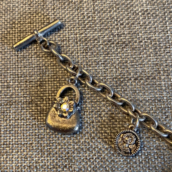 Sterling Silver Charm Bracelet - Picture 1 of 7